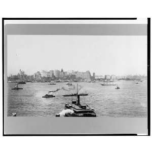  New York City,NY,waterfront,ferry Plainfield,c1905