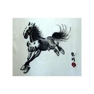  Chinese Silk Embroidery Wall Hanging Horse: Everything 