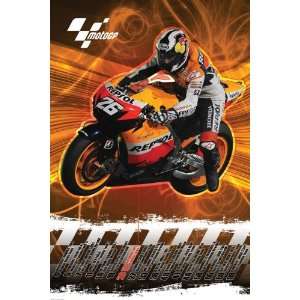   Motor Bike Posters Moto GP   Dani Pedrosa   91.5x61cm