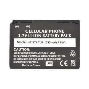   Replacement Battery Replacement (1230 Mah) For Htc Status: Electronics