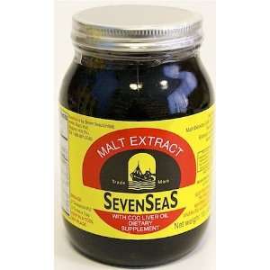  Seven Seas Malt Extract With Cod Liver Oil 1 lb. Health 
