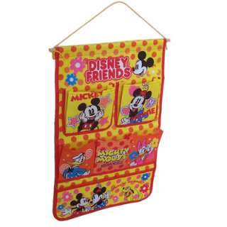 New Mickey Mouse Hanging Misc Letter Remote Storage Bag  