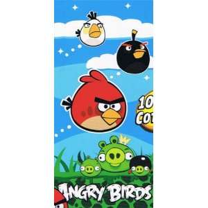 Angry Birds Beach Towel