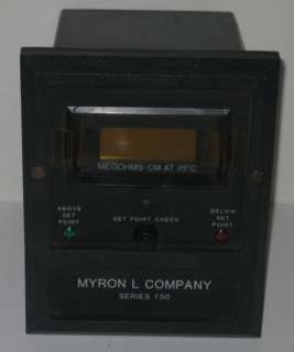 Myron L Company Series 750 Resistivity Meter Model # 753 1   Excellent 