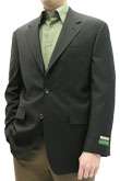 Calvin Klein   Grey Shadow Stripe   2 Button Mens Suit  