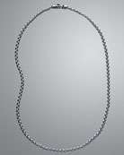 zoom david yurman 4mm wheat chain necklace 22 l nms12