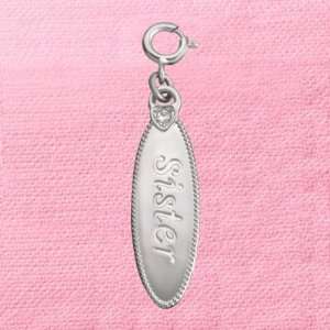  Personalized Sister Mini Charm Gift Jewelry
