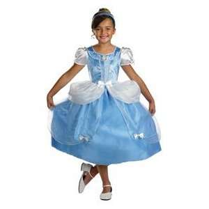 Cinderella Costume   Deluxe with Headband (4 6X)   6318