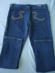 ROCK & REPUBLIC Stella SLIM STRAIGHT Denim Jeans Womens size 29  