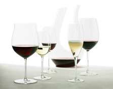 Wine Glassware and Decanters 