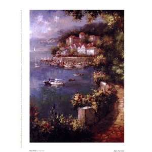 Peter Bell Rose Path 6x8 Poster Print