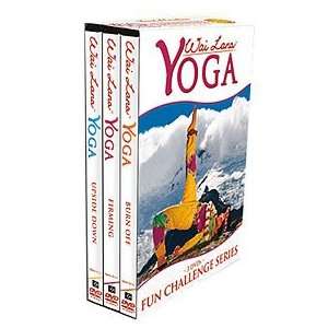  Wai Lana Yoga Fun Challenge TriPack DVD: Yoga Videos 