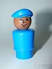   FISHER PRICE Little People AIRPORT CREW AFRICAN AMERICAN PILOT #678