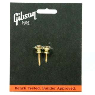 New   Genuine Gibson Strap Buttons Brass Les Paul SG  