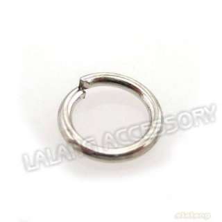 1000x Split Jump Ring Jewelry Charm Findings 6mm 160253  