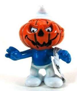 The Smurfs Halloween Party Toy Set Action Figures x 8  