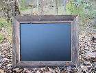 rustic chalk board framed in old barn wood 18 x22