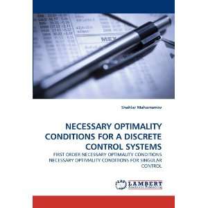   NECESSARY OPTIMALITY CONDITIONS NECESSARY OPTIMALITY CONDITIONS FOR