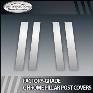  2010 2012 Honda Insight 4Pc Chrome Pillar Post Covers 