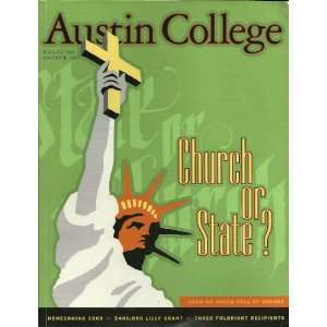  AUSTIN COLLEGE, NOVEMBER 2005: CHURCH OR STATE?: VICKIE 