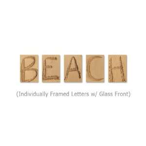 Beach Sand Letters 