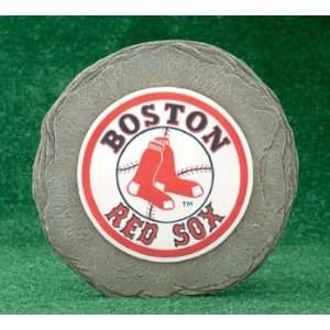  12 Inch Baseball Stepping Stone (Boston Red Sox): Home 
