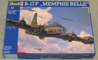 Revell G B 17F Memphis Belle 1/48th FREE GLUE & SHIP  