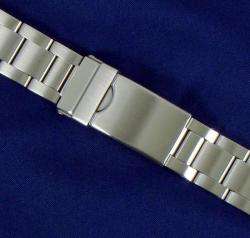 20 mm Mens MATTE Stainless Steel Watch Band/ Bracelet  