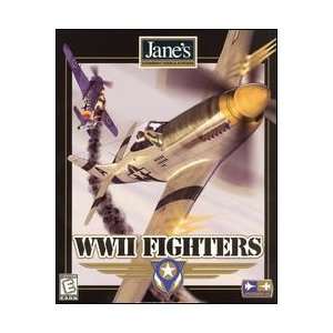    WWII Fighters Janes Combat Simulations (CD ROMs x 2) Software
