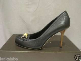 Gucci Bamboo Horsebit Classic Pumps Shoes Heel 37.5 7.5  