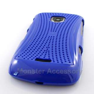 Blue X Matrix Hard Case Cover for Samsung Droid Charge  