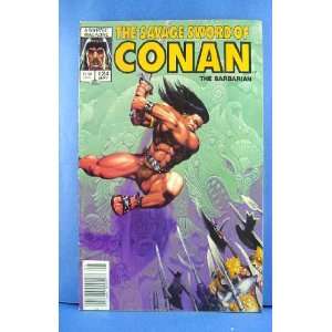 Savage Sword of Conan #124 Vol 1 1986 Don Kraar & Gary 