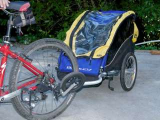 Burley Solo bike trailer with Stroller Kit  