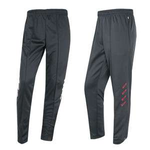New Men Track Pants Zipper off Active Trousers Bottoms Black Medium 