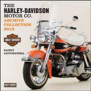  Harley Davidson Motor Co Archive Collection Wall Calendar 