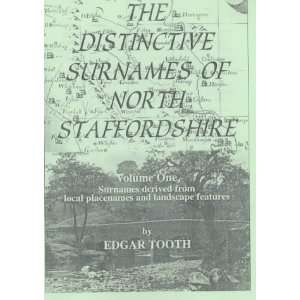  The Distinctive Surnames of North Staffordshire: Surnames 