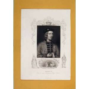  Edward Iv Painting Royal Collection Portrait 1840 Print 