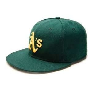 Oakland Athletics 59Fifty Authentic Fitted Performance Road MLB 
