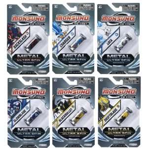    Monsuno Die Cast Metal Ultra Spin Wave 1 Set Of 6 Toys & Games