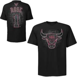 NBA Exclusive Collection Chicago Bulls Derrick Rose Energized T Shirt 