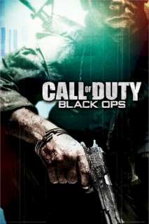 VIDEO GAME POSTER ~ CALL OF DUTY BLACK OPS SALLY  