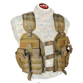 BDS Tactical Stacker Assault Vest Chest Rig in MULTICAM  