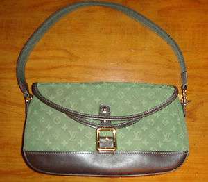 Louis Vuitton Marjorie Green Monogram Tote100% Authentic Missing small 