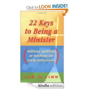   to Being a Minister Without Quitting or Wishing for Early Retirement