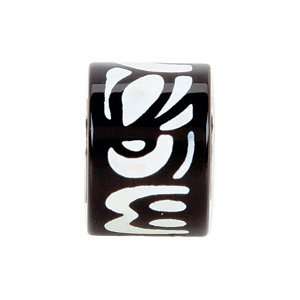  Kera White Inlaid Mosaic Mother of Pearl Bead: Jewelry