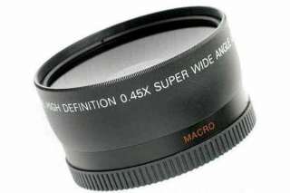58mm 0.45x WIDE Angle LENS for Canon Rebel xsi T1i T2i  