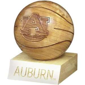  Grid Works Auburn Engraved Wood Basketball Sports 