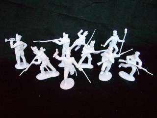 Classic Toy Soldiers 1/32nd plastic Alamo Mexican army series 2 white 