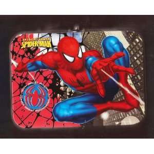   SPIDERMAN ~ MEDIUM SIZE TIN LUNCH BOX / CARRY ALL Toys & Games