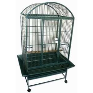   Bird Wrought Iron Cage Dome Top 32x23x66 WI32HGNR: Kitchen & Dining